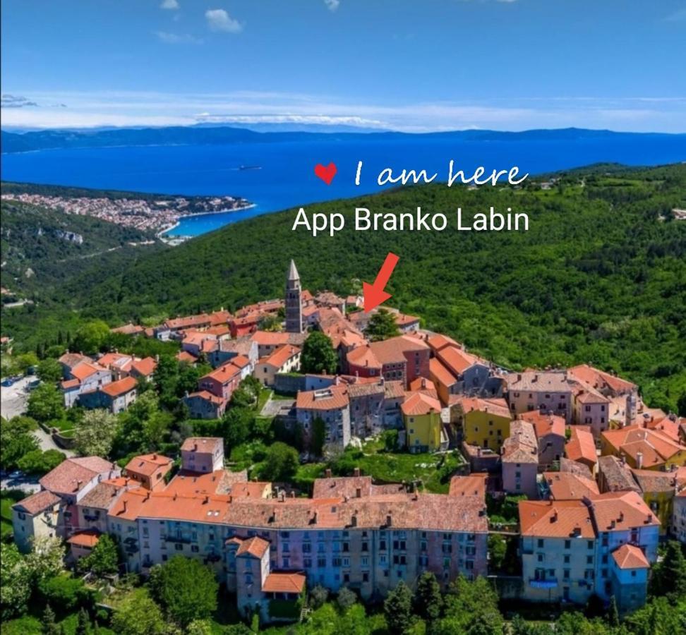 Apartment Branko With Terrace, Old Town Labin Лабин Екстер'єр фото