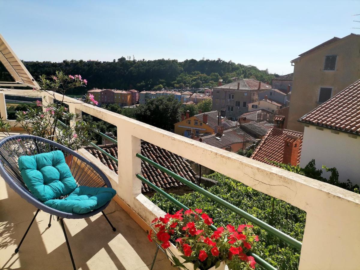 Apartment Branko With Terrace, Old Town Labin Лабин Екстер'єр фото